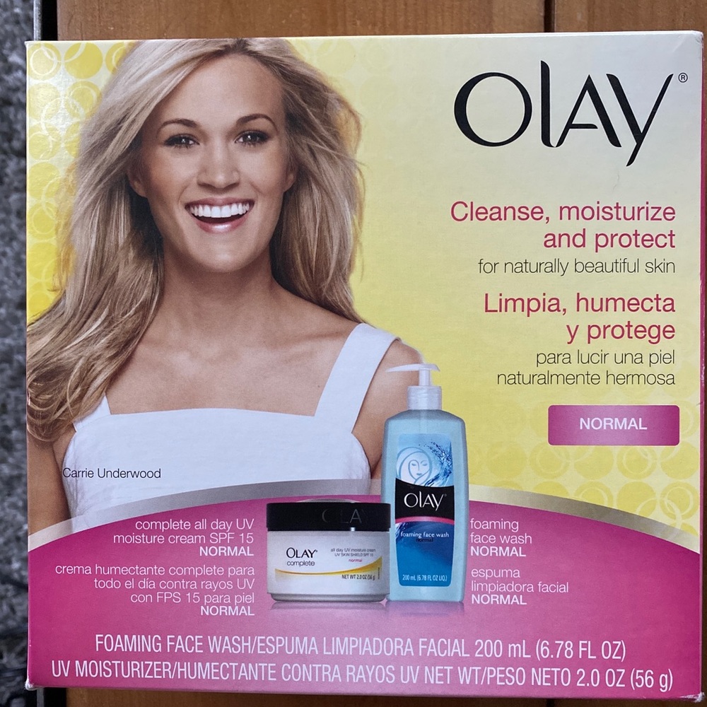 Carrie Underwood Olay Promo Box